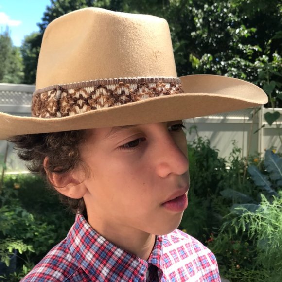 Vintage Lanning Colt 45 cowboy hat
